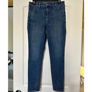 American Eagle 360 Next Level Stretch high rise Jegging Skinny Jeans Size 8